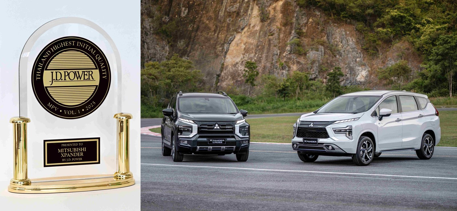 "มิตซูบิชิ ไทรทัน ดับเบิ้ล แค็บ พลัส" และ "มิตซูบิชิ เอ็กซ์แพนเดอร์ 2