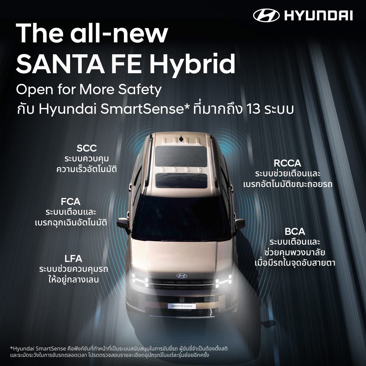 Hyundai all-new SANTA FE Hybrid 5